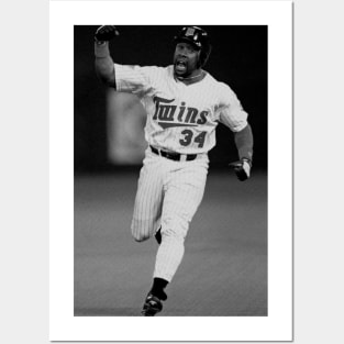 Kirby Puckett  Halftone Posters and Art